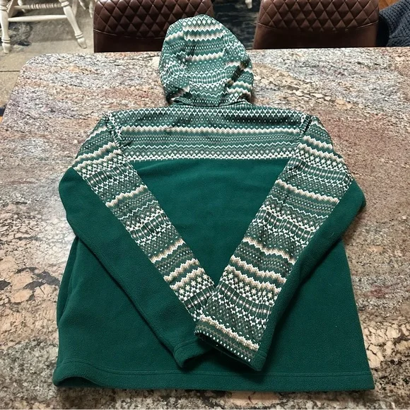 The North Face ‘95 Retro Denali Fair Isle Green Fleece Jacket
